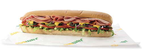 The Cold Cut Combo at Subway has ham, salami, and bologna, all of which are...